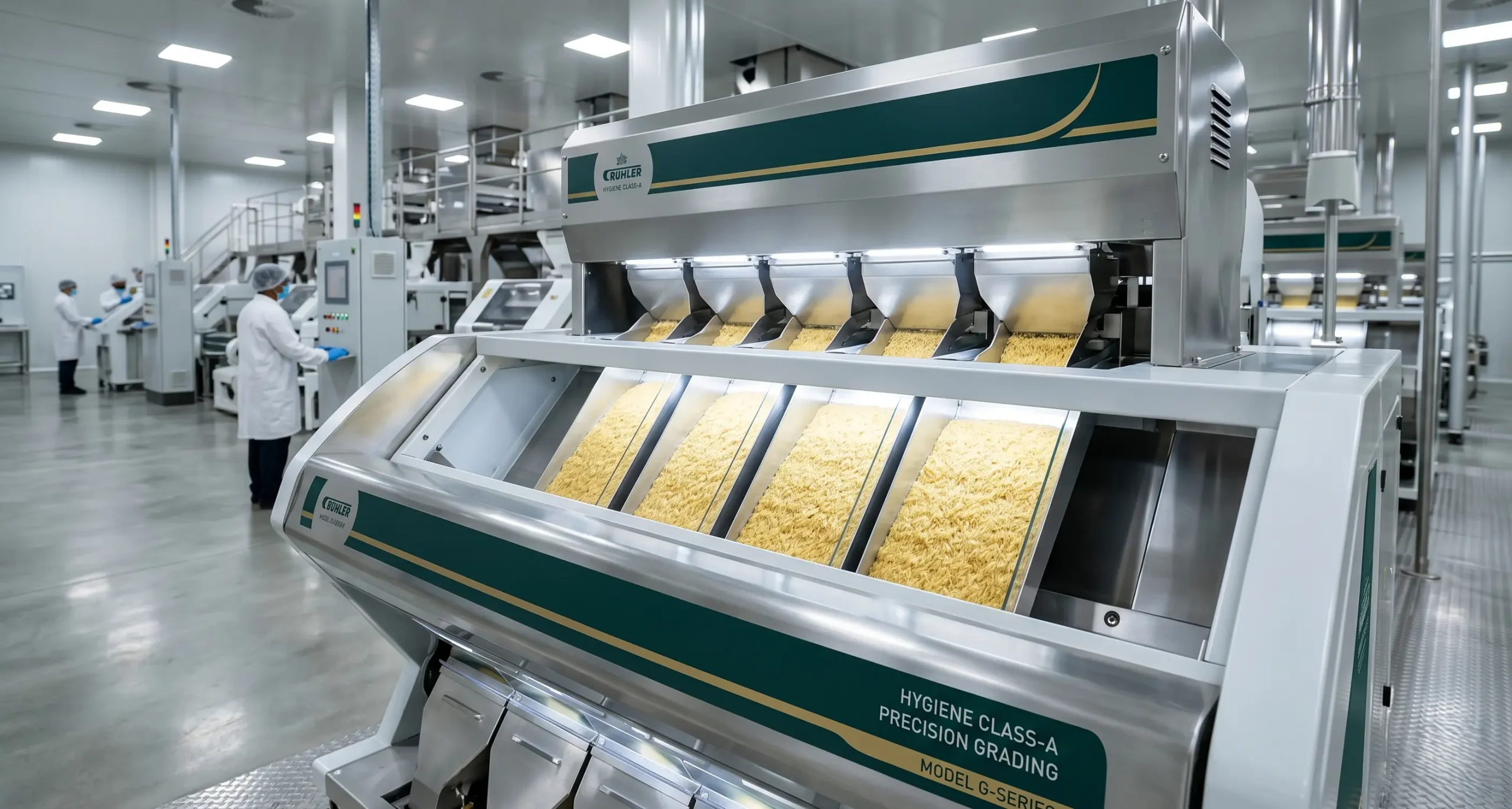 Modern Basmati Milling and Multi-Stage Sortex Technology