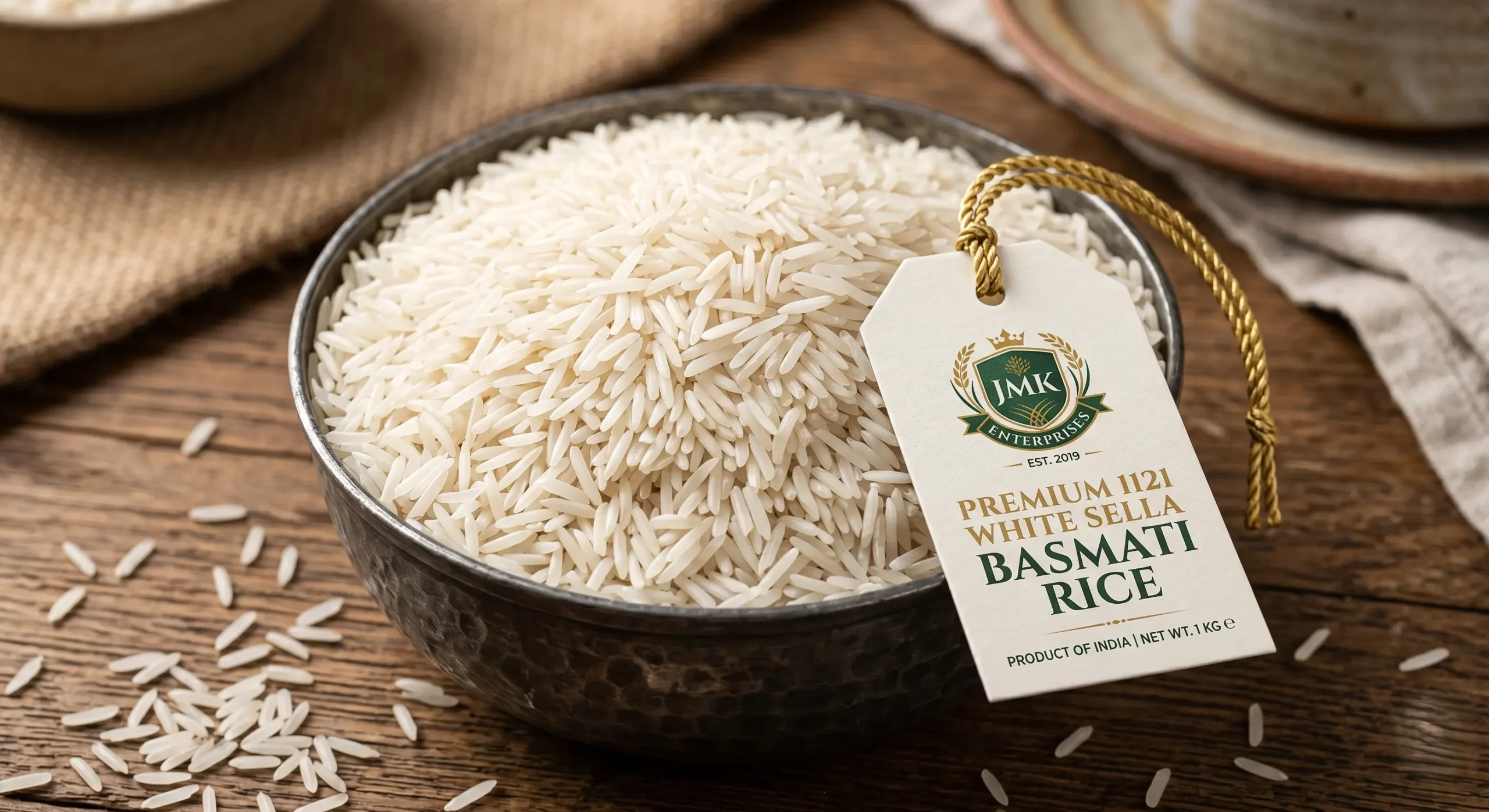 Premium 1121 White Sella Basmati Rice